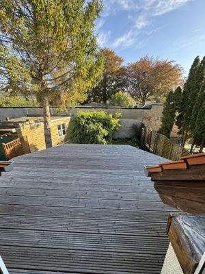 Terrasse 1.Etage zum Schlafzimmer 