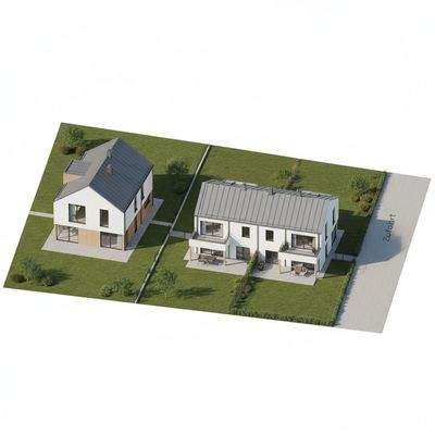 Visualisierung mögliche Bebauung