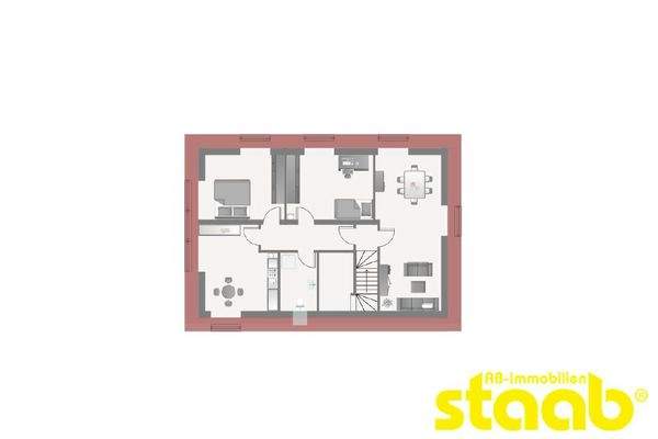 Dachgeschoss (Grundrissbeispiel)