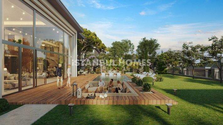 Luxury Houses with Extensive Amenities in Istanbul Buyukcekmece