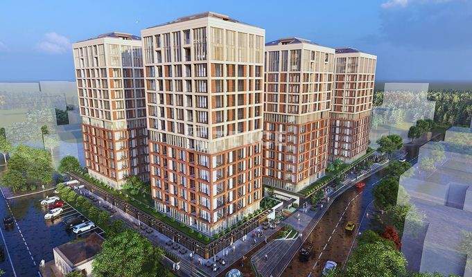 City View Apartments Close to the Coast in İstanbul