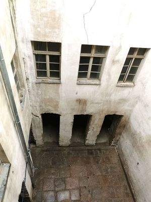 kleiner Innenhof im Haus