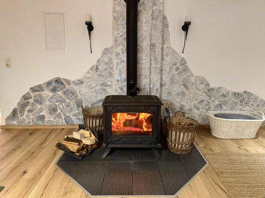 Stimmungsvoller Kaminofen