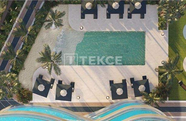 Luxury Apartments with Pools in Jumeirah Village Triangle in Dubai