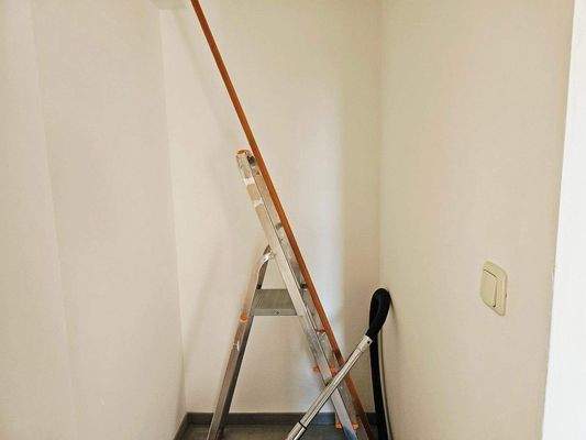 kleiner Abstellraum in der Wohnung