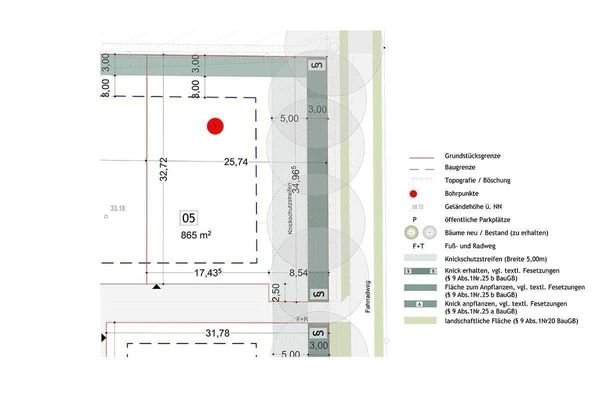 Lageplan Grundstück 5