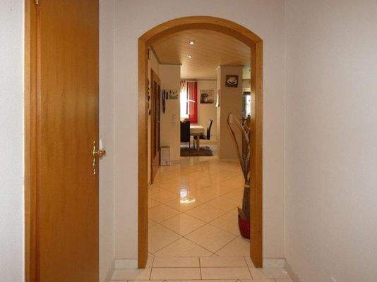 Diele zu den Schlafzimmern