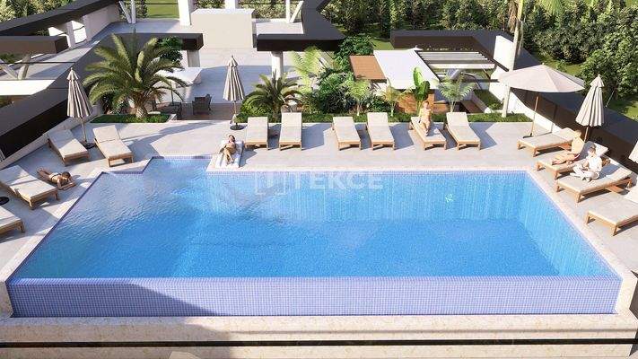 Chic Flats in a Complex Near MacKenzia Beach in Iskele Cyprus