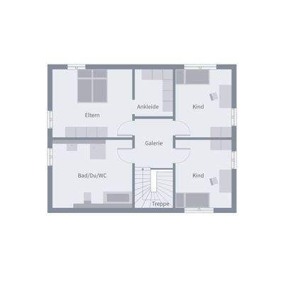 Grundriss Obergeschoss