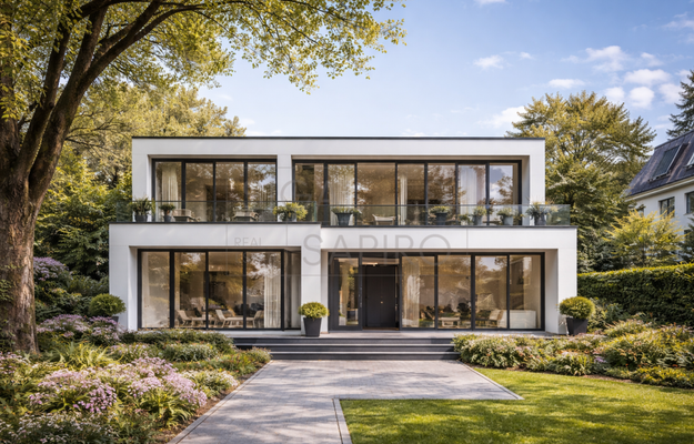 Visualisierung Neubau Wassergrundstück