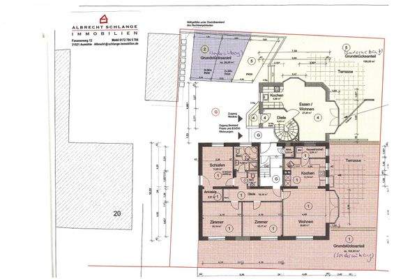 Schmiedesberg 18, Stellplätze Grundstücksanteil.