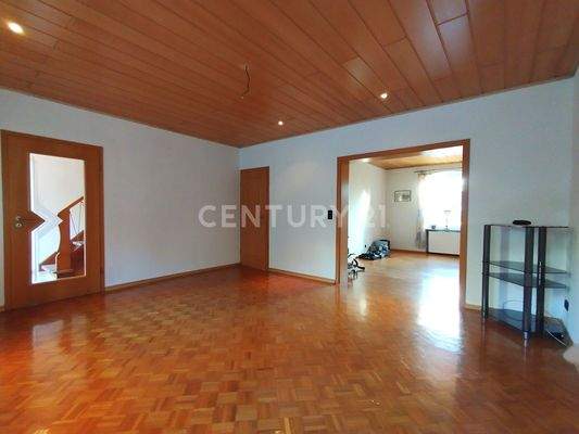 Der offene Wohn- und Essbereich