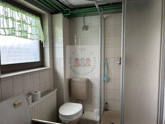 Dusche im Wirtschaftsraum