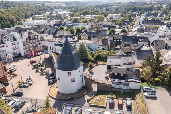 Turm mit Innenstadt