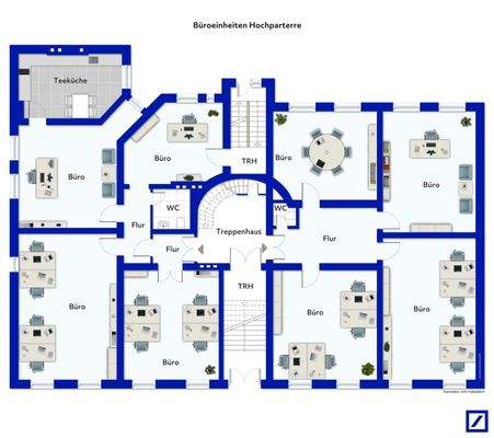 Grundriss Hochparterre