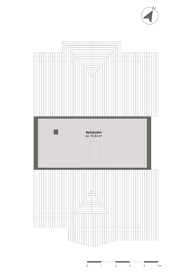 GRUNDRISS SPITZBODEN