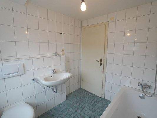 Badezimmer im Anbau