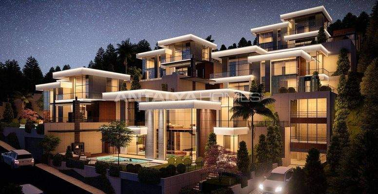 Panoramic Sea-View Villas with Private Pools in Alanya Bektaş
