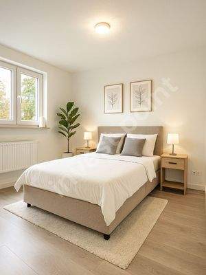 9.1 OG Schlafzimmer 1 mit KI Beispieleinrichtung