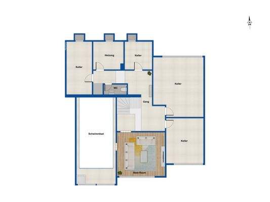 Grundriss Kellergeschoss