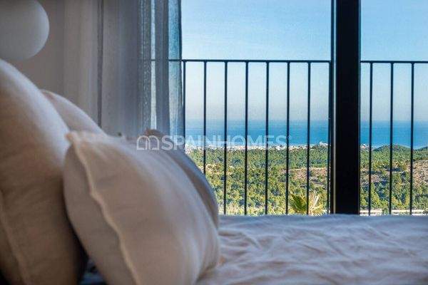 Sea View Villas in Polop Costa Blanca Surrounded by Nature