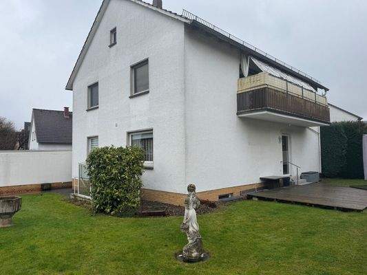 Rückseite Zweifamilienhaus