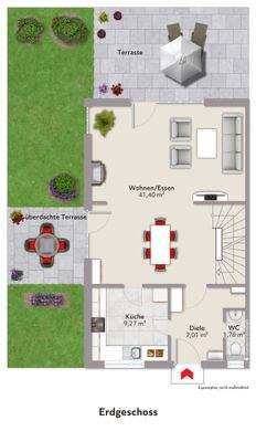 Grundriss Erdgeschoss