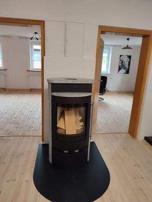 Kaminofen Obergeschoss