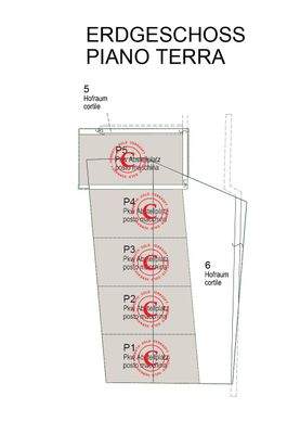Parkplatz Erdgeschoss