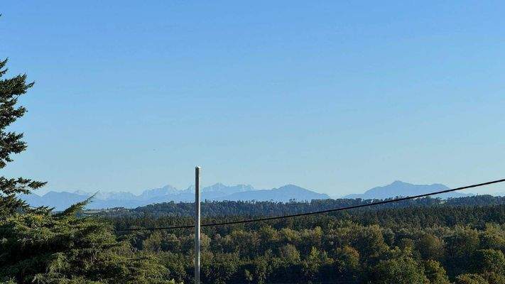 Bergblick von der Münchener Straße