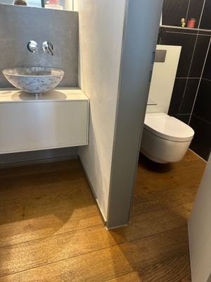 WC-Anlage Gewerge im EG