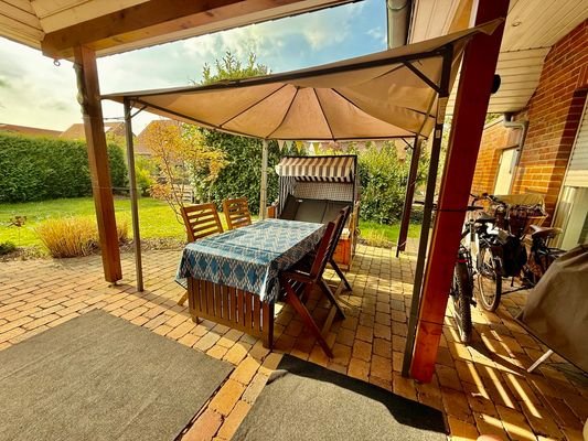 Überdachte Terrasse