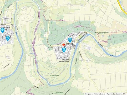 Geolyzer Kartenausschnitt