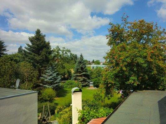 Blick vom Dachgeschoss