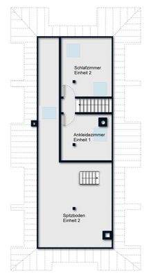 Grundriss Spitzboden