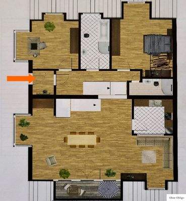 Grundriss 1. &amp; 2. Ebene