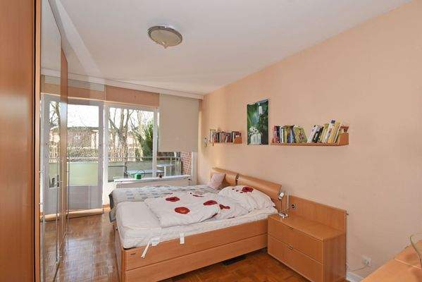 Schlafzimmer gen Süden 