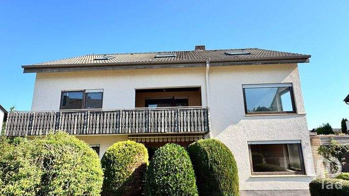 Ansicht Frontal vom Garten aus