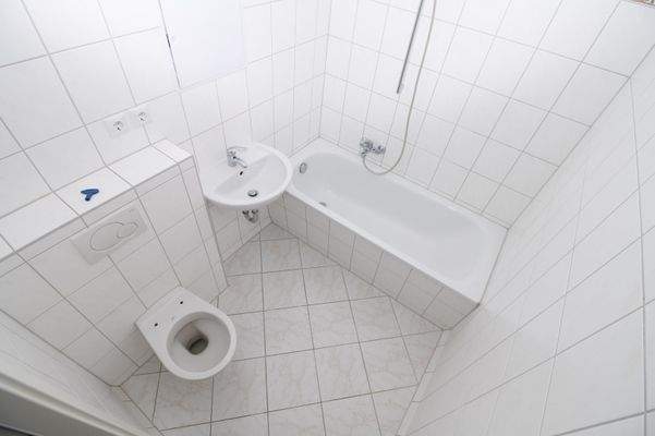 Einblick in das zukünftige Bad