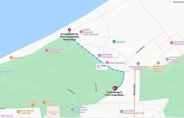 Lageplan Graal-Müritz