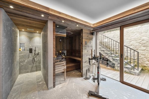 Der moderne Wellnessbereich