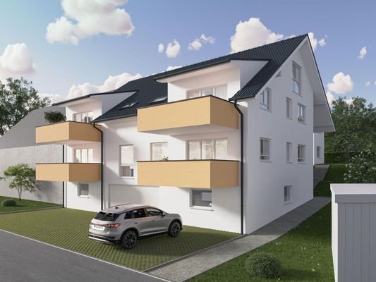 3D Ansicht Haus 1