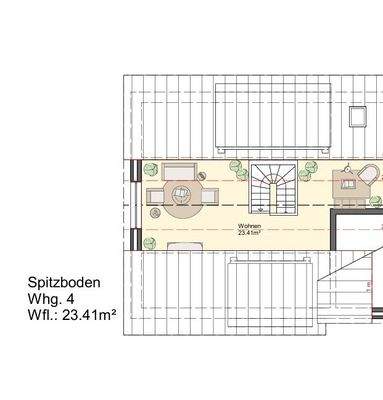 Grundriss Galerie Dachgeschoss 