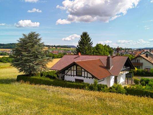 Außenansicht mit Idylle