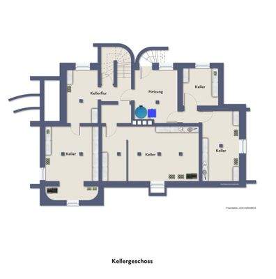 Grundriss nicht maßstabsgerecht