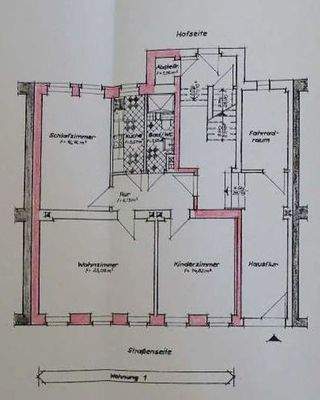 Grundriss Wohnung 1 (EG)