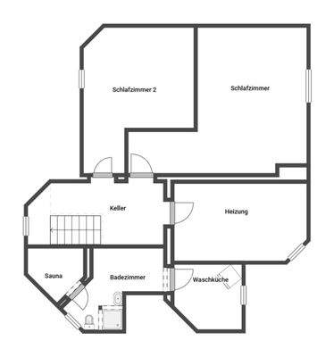 Grundriss Skizze 1.UG