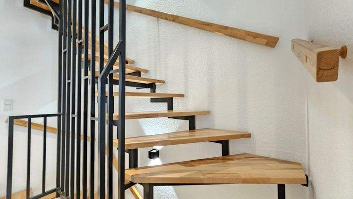 Holztreppe