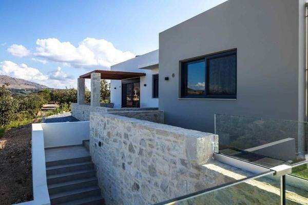 Kreta, Gallos: Luxuriöse Neubauvilla mit Meerblick zu verkaufen