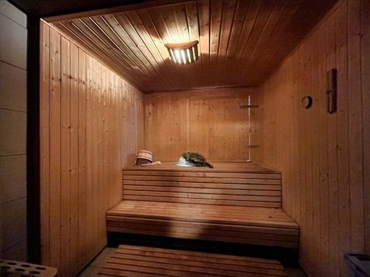 Sauna Innenansicht